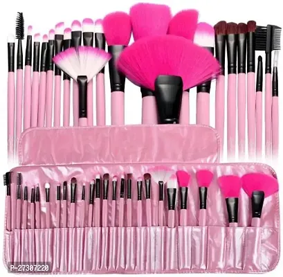 make up brush 24 pc pink  (Pack of 24)-thumb0