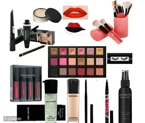 FACE MAKEUP COMBO KIT SET OF 15  (15 Items in the set)