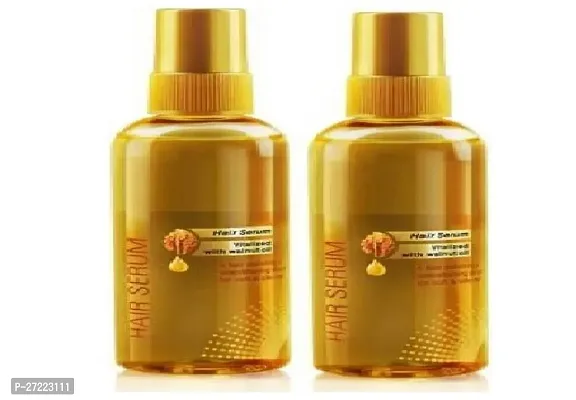 Smoother Hair and Long Lasting Frizz control Hair Serum  (200 ml)-thumb0