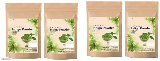 Herbal Indigo Powder Black Hair Color  100gm Pack Of 4