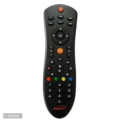 Dish TV Universal Television Remote Compatible with All Smart LED/LCD/HD TV Remote Control-thumb0