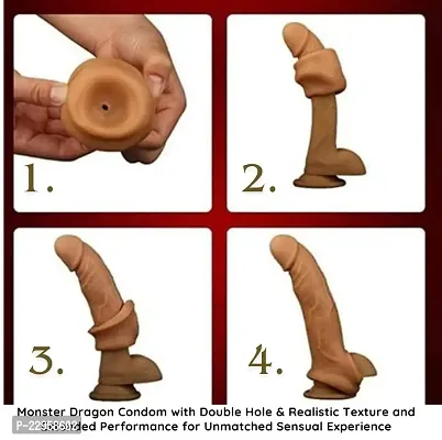 Dragon Condom with Double Hole  Realistic Texture and Extended Performance for Unmatched Sensual Experience Product-thumb3