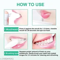 teeth foam for whitening treatment || tooth whitening|| tooth whitening powder|| toothpaste, 60m-thumb2