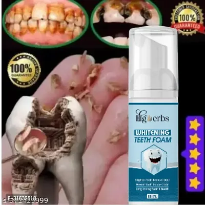 teeth foam for whitening treatment || tooth whitening|| tooth whitening powder|| toothpaste, 60ml