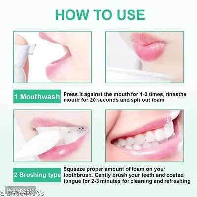 teeth foam for whitening treatment || tooth whitening|| tooth whitening powder|| toothpaste, 60ml-thumb3