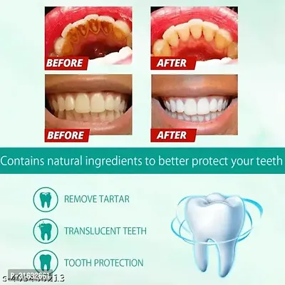 teeth foam for whitening treatment || tooth whitening|| tooth whitening powder|| toothpaste, 60ml-thumb2