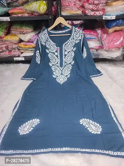 MK Chikankari Kashmiri Kurtis