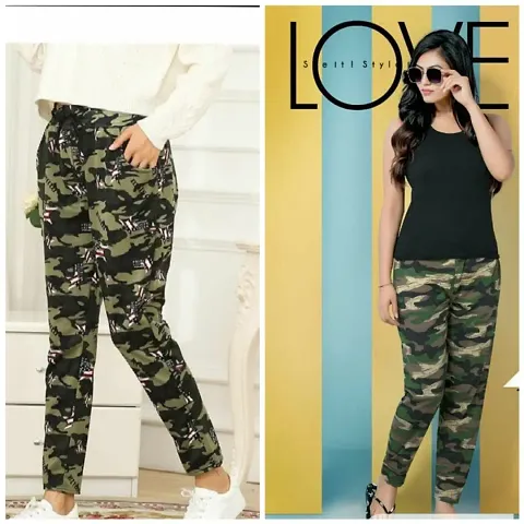 BUY ONE GET ONE - CAMOUFLAGE PRINTED JEGGINGS