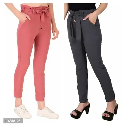 womens trendy trousers combo