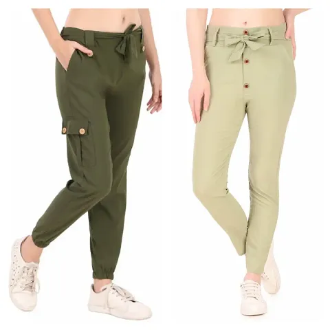 Best Selling Cotton Blend Trousers 