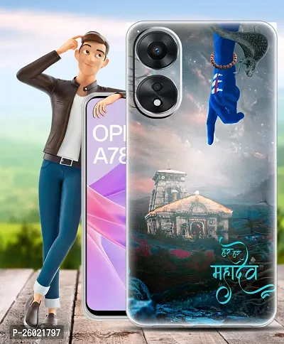 Oppo A78 5G Back Cover Back Cover