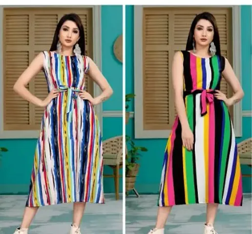 Hot Selling Poly Crepe Dresses 