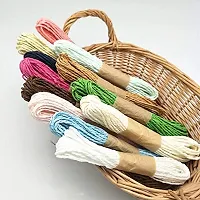 Classic Colorful Diy Paper Rope Threads For Various Art And Craft Projects And Decoration(10 Meter,Multi)-thumb3