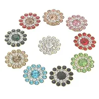 Classic Rhinestones Beads Box For Jewellery Making Art And Craft Diy Kit(12 Mm,Multi)-thumb1