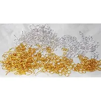 Classic HouseS Combo Of Earring Hooks and Jump Rings In Golden and Silver For Women and Girls Earring-Pack Of 200 Pcs.Each-thumb4