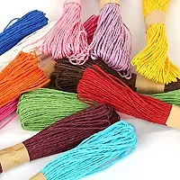 Classic Colorful Diy Paper Rope Threads For Various Art And Craft Projects And Decoration(10 Meter,Multi)-thumb4