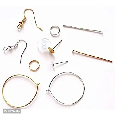 Classic Jewellery Making Kit-Gold and Silver - 11 Items-thumb0