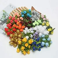 Classic Artificial Flowers (Multicolour, 36 Piece)-thumb1
