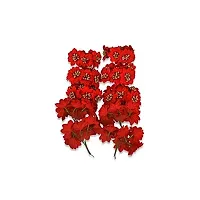 Classic Artificial Flowers With Pollen(Red, 1 Piece)-thumb1