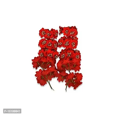 Classic Artificial Flowers With Pollen(Red, 1 Piece)-thumb2