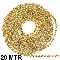 Classic Ball Chain 2Mm Mm 20 Mtr Pack For Silk Thread Jewellery Making, Silk Thread Jhumka And Bangle Making-thumb2