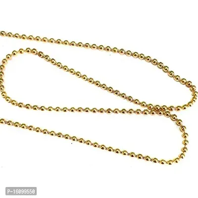 Classic Ball Chain 2Mm Mm 20 Mtr Pack For Silk Thread Jewellery Making, Silk Thread Jhumka And Bangle Making-thumb2