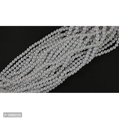 Classic Designs Round Shape White Pearl/Moti Beads For Jewellery And Decoration (800 Mm) - Pack Of 600-thumb5