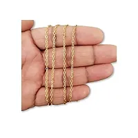 Classic Jewellery Making Chain For Jewellery Craft And Diy Making Purpose Golden (5 Meter)-thumb1