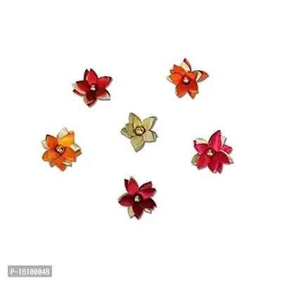 Classic Artificial Flowers For Art And Craft Making And Jewelry - Ms D3 (Multicolour)-thumb2