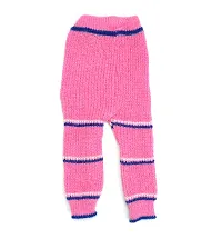 Navjai Born Baby Woollen Sweater Full Sleeves Alphabet Print Knitted Hooded/Hoodie Coller Sweatshirt Sweater with pant/Pyjama and Booties Set Cloth Keep Warm Winter Wear 0-18Month Baby Girls & Boys-thumb4