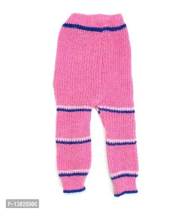 Navjai Born Baby Woollen Sweater Full Sleeves Alphabet Print Knitted Hooded/Hoodie Coller Sweatshirt Sweater with pant/Pyjama and Booties Set Cloth Keep Warm Winter Wear 0-18Month Baby Girls & Boys-thumb5