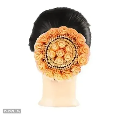 Buy Navjai Artificial Gajra Floral Design with Roses Flower Juda