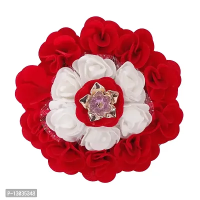 Buy Navjai Artificial Gajra Floral Design with Roses Flower Juda