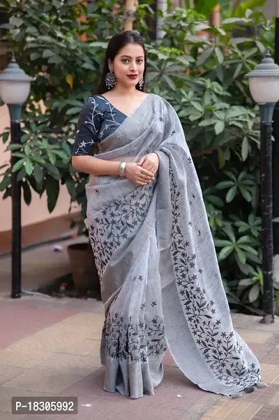 Beautiful Art Silk Bandhani Women Saree with Blouse piece