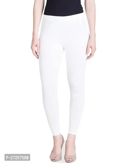 Classic Cotton Lycra Solid Leggings for Women-thumb0