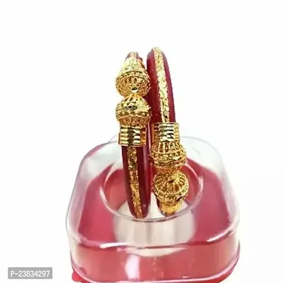 Srishti Creation Gold Plated Pola(PACK OF 2)