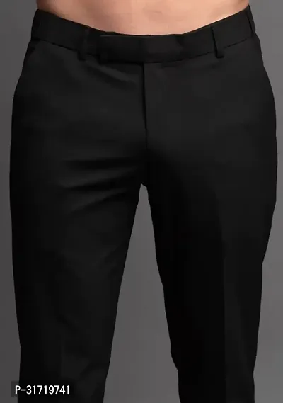 Zee Gold Men's Regular Fit Premium Formal Trousers-thumb2