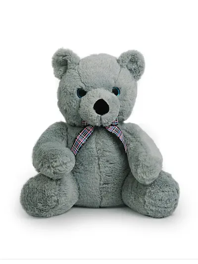 Dukiekooky Cute  Adorable Blue Hugging Teddy Bear Soft / Plush Toy for Kids, Height 35 Cm