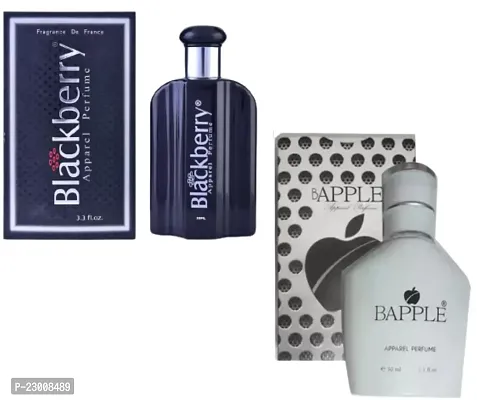 1 BLACK BERRY APPAREL PERFUME (30ML) + 1 BAPPLE PERFUME (30ML)