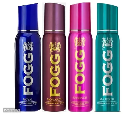 1 FOGG MONARCH BODY SPRAY DEO 120ML + 1 FOGG MAJESTIC BODY SPRAY DEO 120ML + 1 FOGG ROYAL BODY SPRAY DEO 120ML + 1 FOGG ESSENSE BODY SPRAY DEO 120ML-thumb0