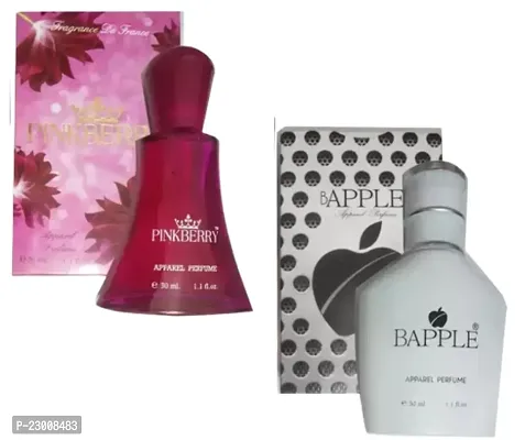 1 PINKBERRY APPAREL PERFUME (30ML) + 1 BAPPLE PERFUME (30ML)