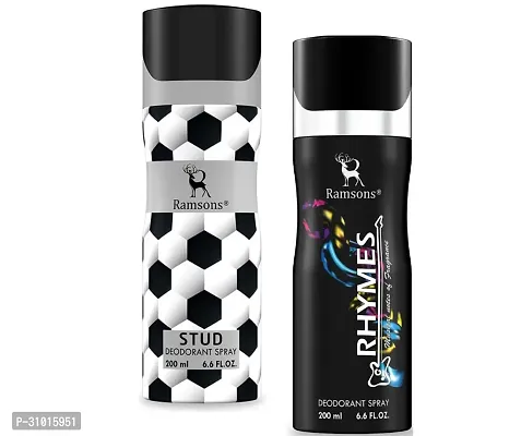 Ramsons Stud Deodorant 200 Ml, Rhymes Deodorant 200 Ml Combo