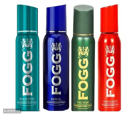 1 FOGG MAJESTIC BODY SPRAY DEO 120ML + 1 FOGG NAPOLEON BODY SPRAY DEO 120ML + 1 FOGG ROYAL BODY SPRAY DEO 120ML + 1 FOGG VICTOR BODY SPRAY DEO 120ML-thumb0