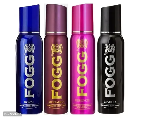 1 FOGG MONARCH BODY SPRAY DEO 120ML + 1 FOGG MARCO BODY SPRAY DEO 120ML + 1 FOGG ROYAL BODY SPRAY DEO 120ML + 1 FOGG ESSENSE BODY SPRAY DEO 120ML-thumb0