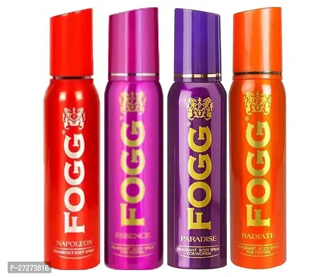 1 FOGG NAPOLEON BODY SPRAY DEO 120ML + 1 FOGG PARADISE BODY SPRAY DEO 120ML + 1 FOGG RADIATE BODY SPRAY DEO 120ML + 1 FOGG ESSENSE BODY SPRAY DEO 120ML-thumb0