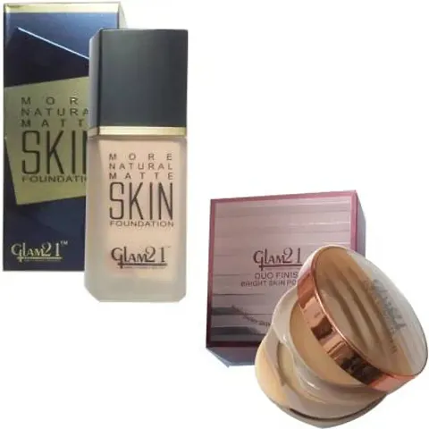 GLAM21 SOFT SUPER BLENDABLE INVISIBLE FINISH LIGHT WEIGHT FOUNDATION