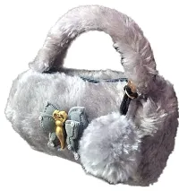 ANAYA FASHION COLLECTION Kids' Mini Handbag - Compact Size, Big on Style (Grey)-thumb1