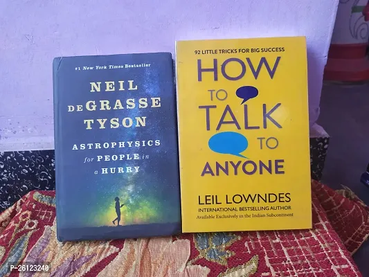 Combo of Astrophysics and How To Talk To Anyone English Paperback