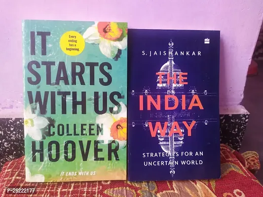 Combo of IT Starts with us and The India way in English Paperback