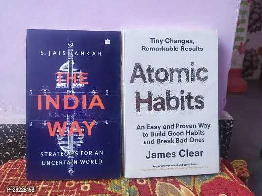Combo of Atomic Habits and The India Way in English Paperback
